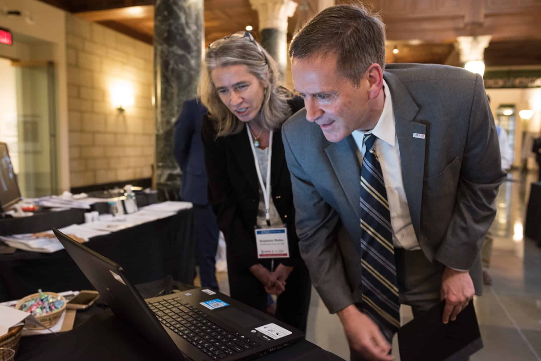 USAID Administrator, Mark Green, launched a website created by the first Accelerator project, TB Data, Impact, Assessment and Communications Hub (TB DIAH).