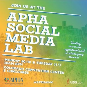 APHA 2016 Social Media Lab