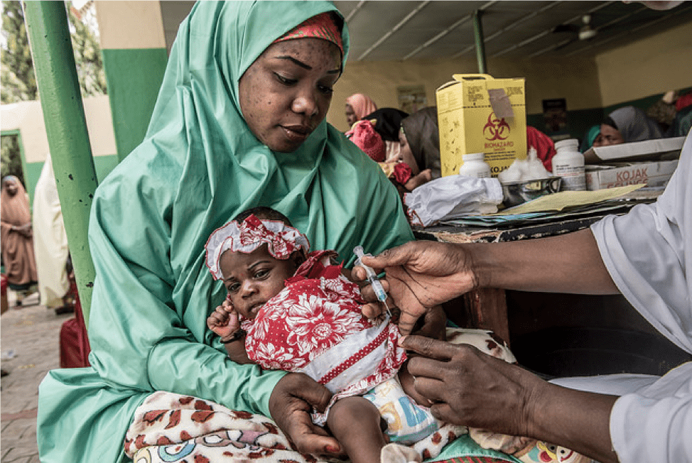 Nigeria Immunization photo by Karen Kasmauski/MCSP.