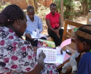 SPRING Staff Training Health Workers in Uganda