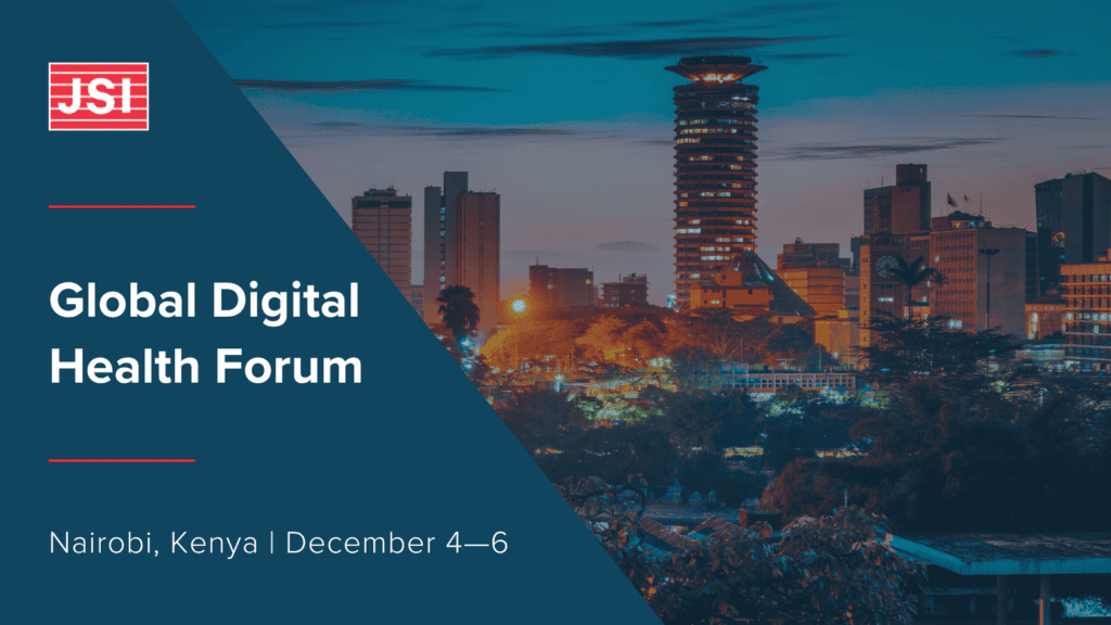 JSI at Global Digital Health Forum